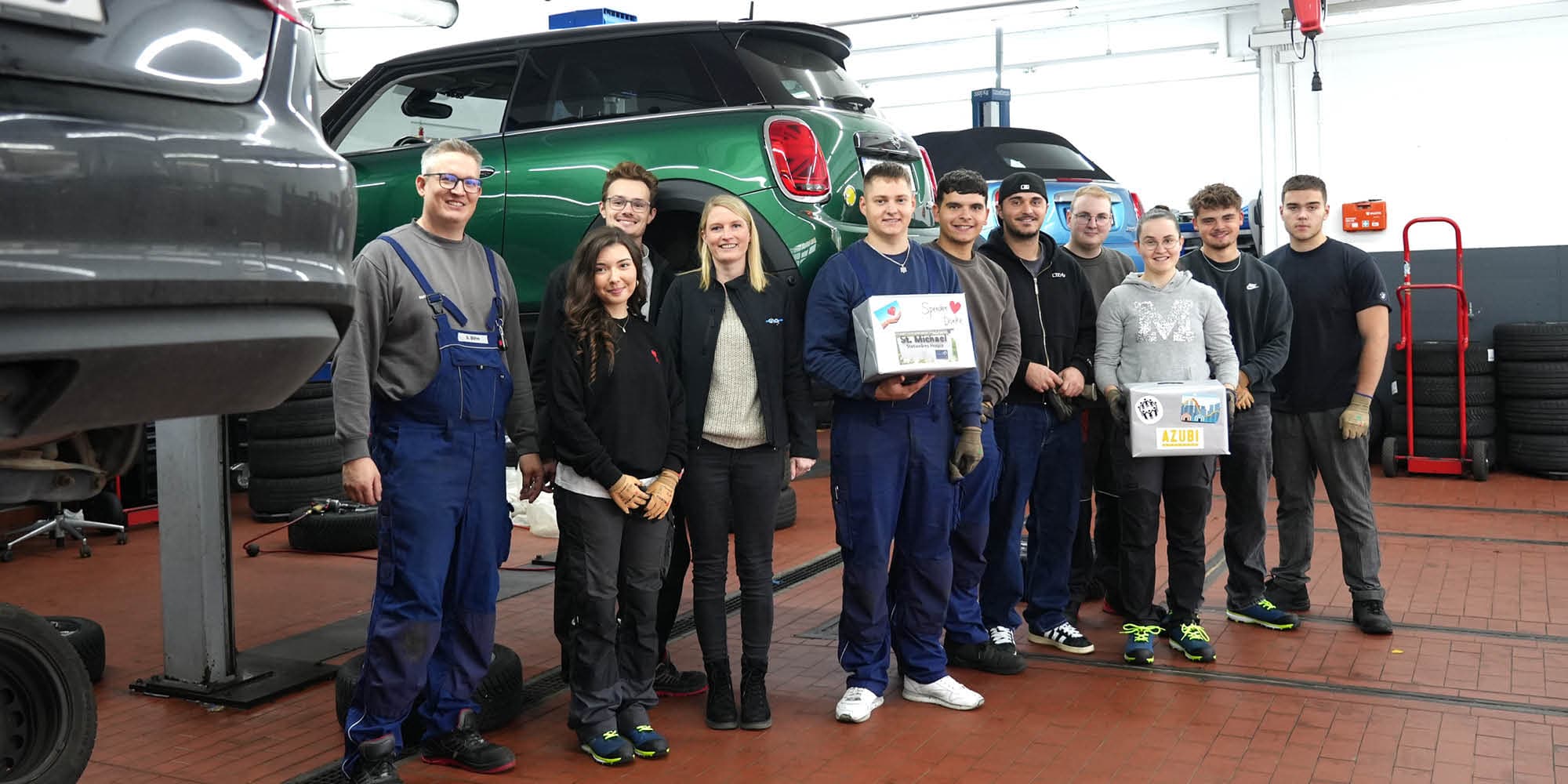 Young Talents arbeiten für den guten Zweck